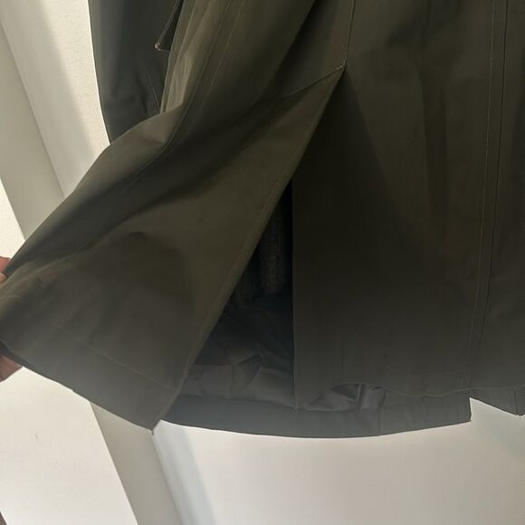 Michael Kors Olive Green Trench Coat XL - Picture 6 of 8